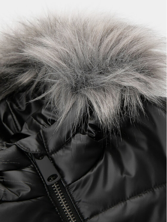 Coccodrillo Coccodrillo Kabát ZC3151103OGK Čierna Regular Fit