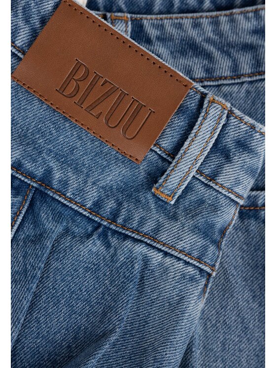 BIZUU BIZUU Szorty jeansowe FEZA Niebieski Standard Fit