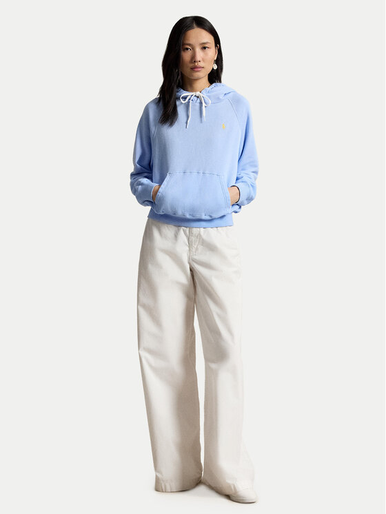 Polo Ralph Lauren Polo Ralph Lauren Mikina 211971691503 Svetlo modrá Relaxed Fit