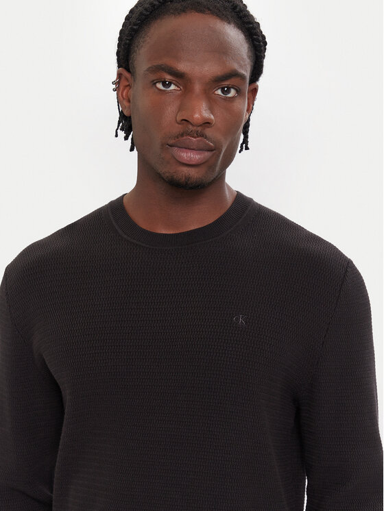 Calvin Klein Calvin Klein Megztinis LV04LB327G Juoda Regular Fit