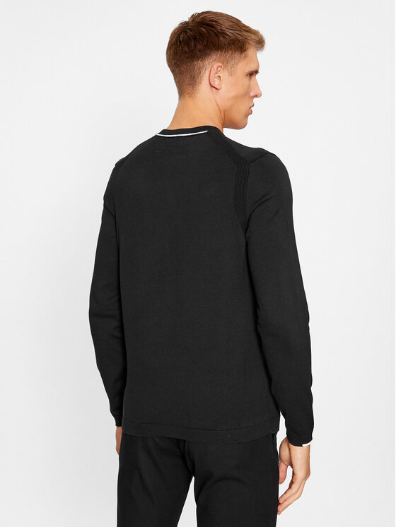 BOSS Boss Džemper Ever-X_Cn 50498539 Crna Regular Fit