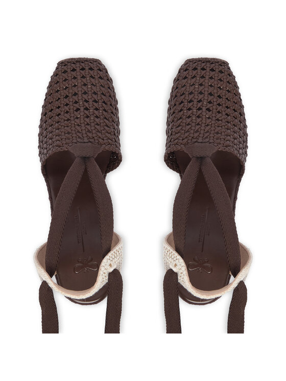 Weekend Max Mara Weekend Max Mara Espadrilės 2615521155670 Tamsiai ruda