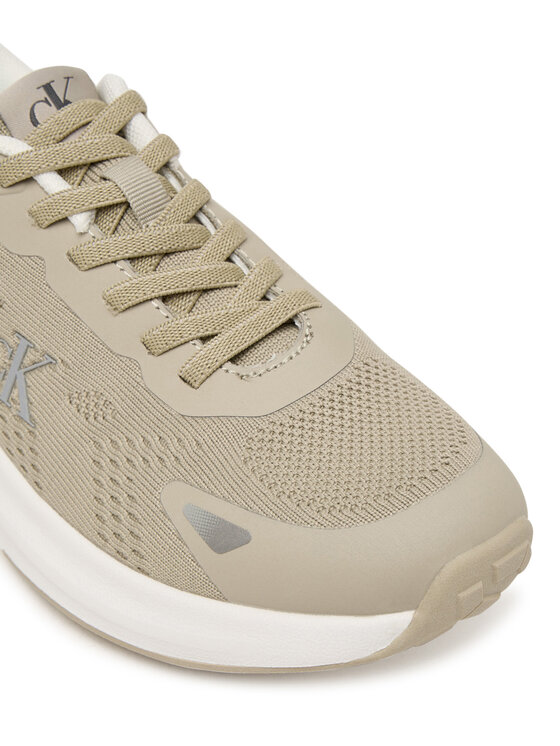 Calvin Klein Calvin Klein Sneakersy Low Cut Lace-Up V3X9-83311-1903 Béžová
