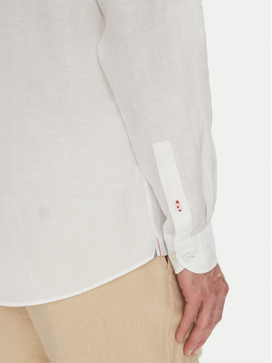 Hechter Paris Hechter Paris Koszula 60356 151600 Biały Regular Fit