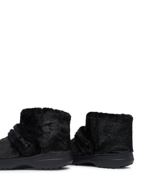 Crocs Crocs Pantofole Classic Unfurgettable Boot 211743 Nero