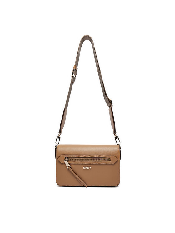 DKNY DKNY Ročna torba Bryant Ave Md Flap C R42E3E21 Rjava