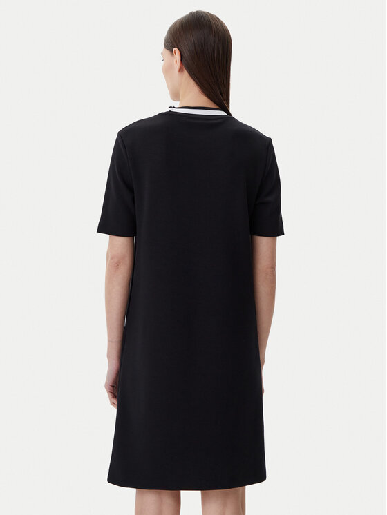 KARL LAGERFELD KARL LAGERFELD Ежедневна рокля A1W13041 Черен Regular Fit