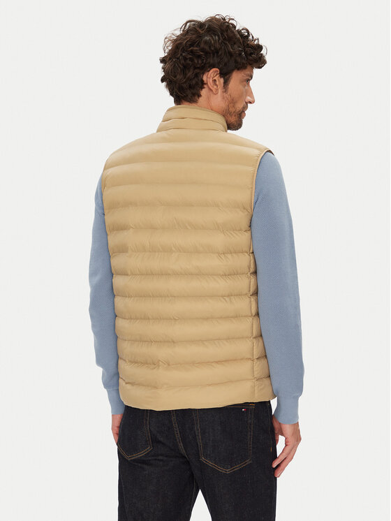 Tommy Hilfiger Tommy Hilfiger Елек MW0MW37677 Бежов Regular Fit