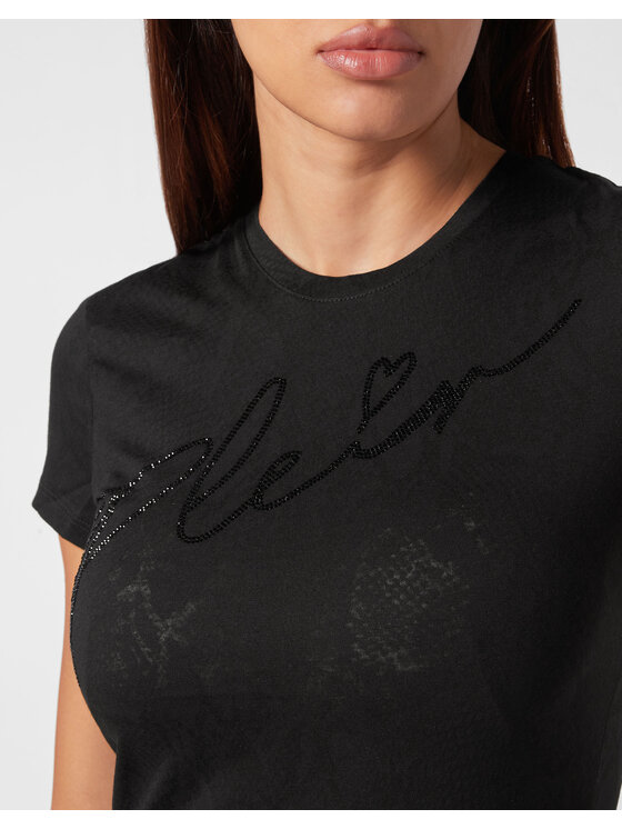 PHILIPP PLEIN PHILIPP PLEIN T-Shirt 1905 Černá