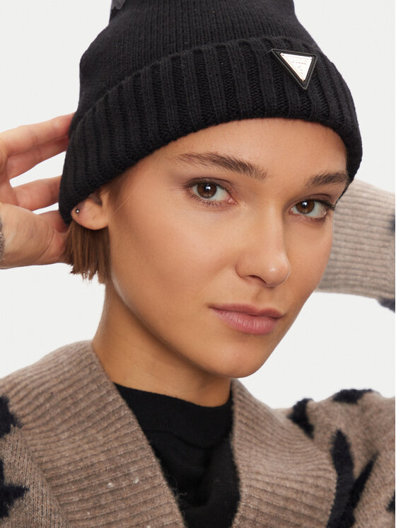 Guess Guess Шапка V4BZ08 Z39B0 Черен