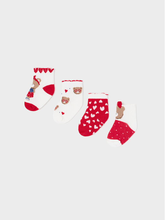 Set di 4 paia di calzini lunghi da bambini 9592