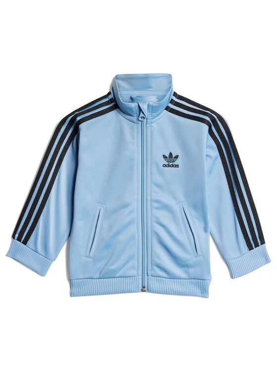 adidas adidas Trening adicolor Firebird JY0024 Albastru celest Regular Fit