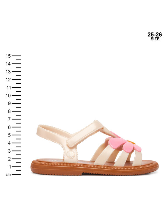 Melissa Melissa Sandali Mini Melissa Hip Bloomy Bb 35902 Marrone