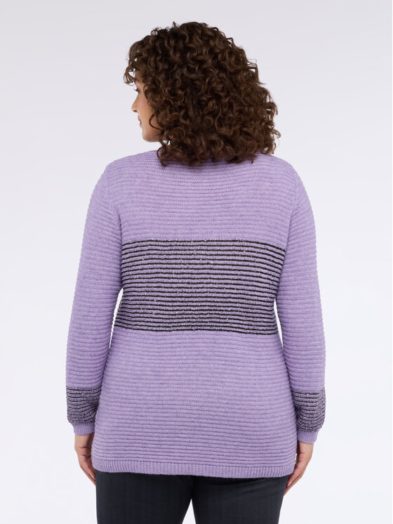 Fiorella Rubino Fiorella Rubino Maglione M747L008131N009 Viola Regular Fit