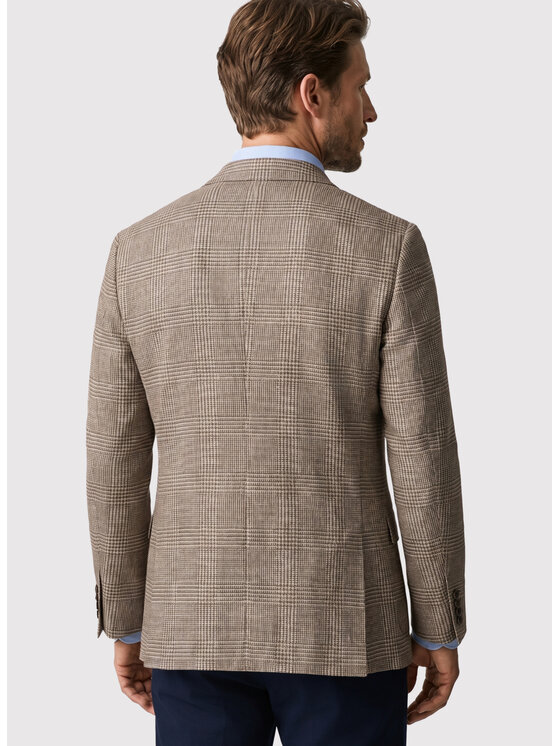 Pako Lorente Pako Lorente Marynarka P26WF-3X-002 Beżowy Slim Fit