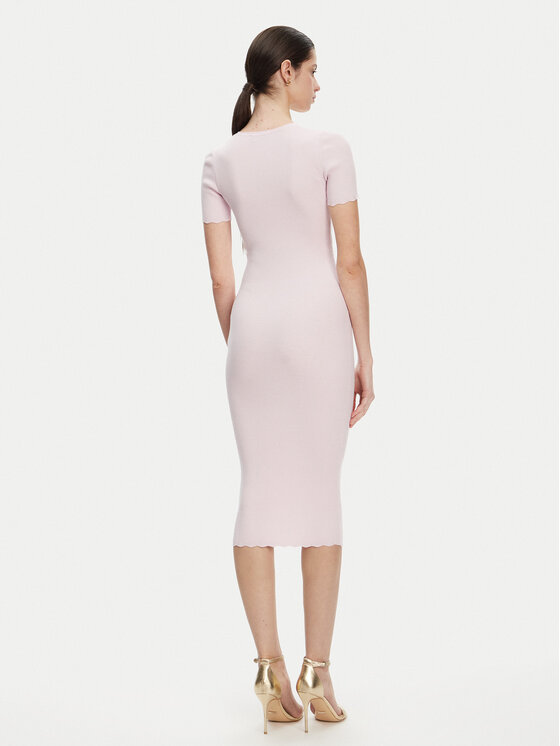 Elisabetta Franchi Elisabetta Franchi Трикотажна сукня AM-53S-51E2 Рожевий Slim Fit