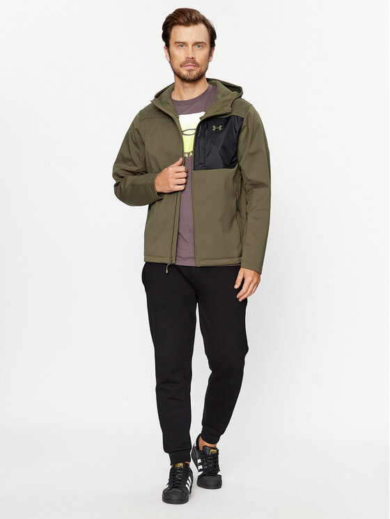 Under Armour Under Armour Μπουφάν μεταβατικό Ua Strm Cgi Shld Hd 2.0 Jkt 1371587 Χακί Loose Fit