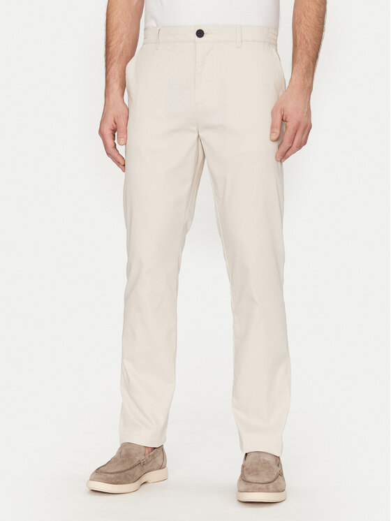Tom Tailor Tom Tailor Kalhoty z materiálu 1044711 Béžová Regular Fit