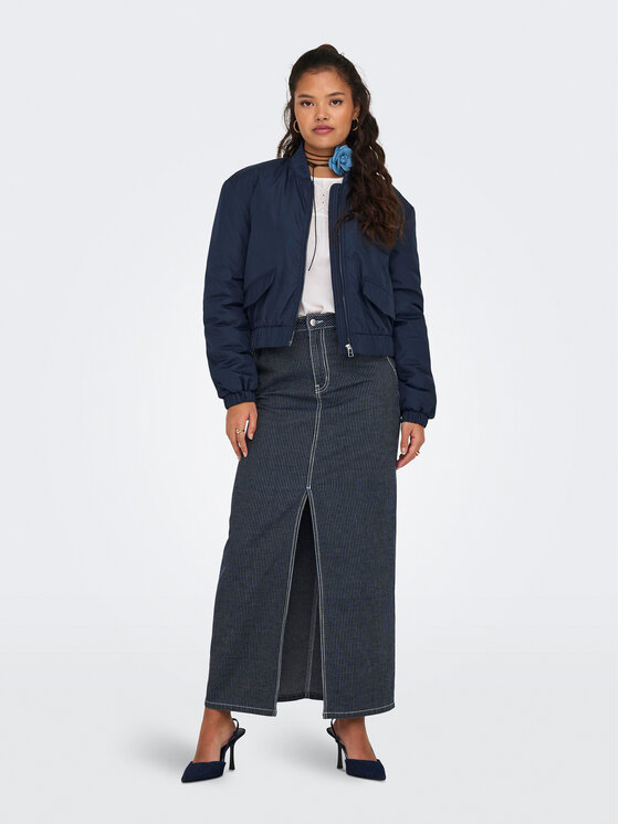 JDY JDY Μπόμπερ μπουφάν Dixie 15317122 Σκούρο μπλε Regular Fit