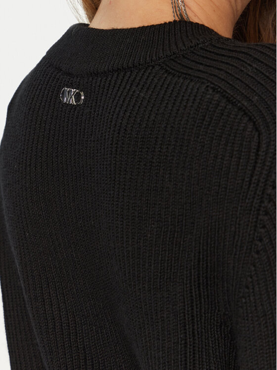 MICHAEL Michael Kors MICHAEL Michael Kors Sweter MF460YPF2G Czarny Relaxed Fit