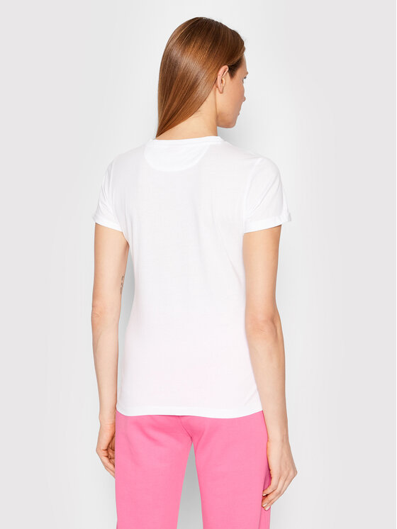 HUGO Hugo T-krekls 50473813 Balts Slim Fit