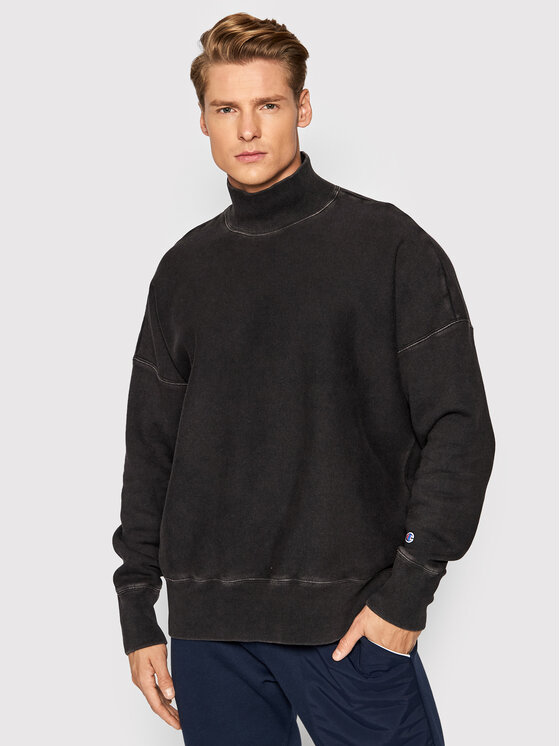 Felpa 216491 Nero Relaxed Fit