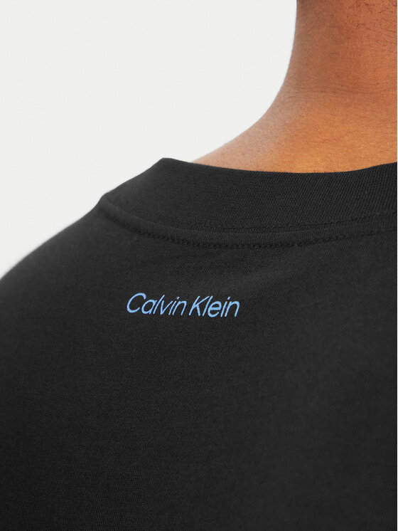 Calvin Klein Jeans Calvin Klein Jeans Majica SS 20S  LV04RG815G Črna Regular Fit