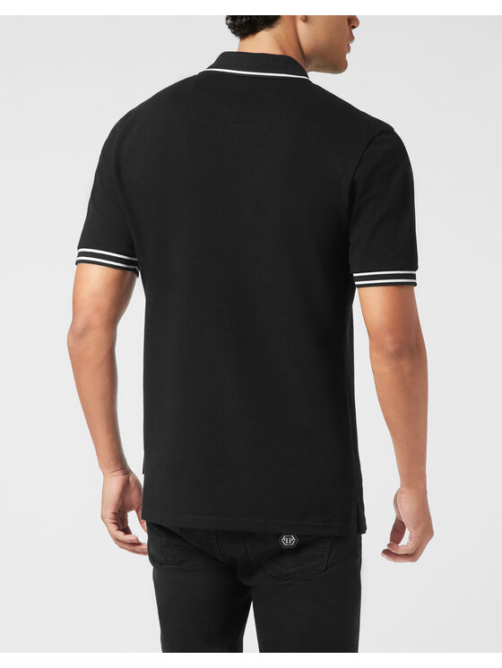 PHILIPP PLEIN PHILIPP PLEIN Polo 26149 Nero Slim Fit
