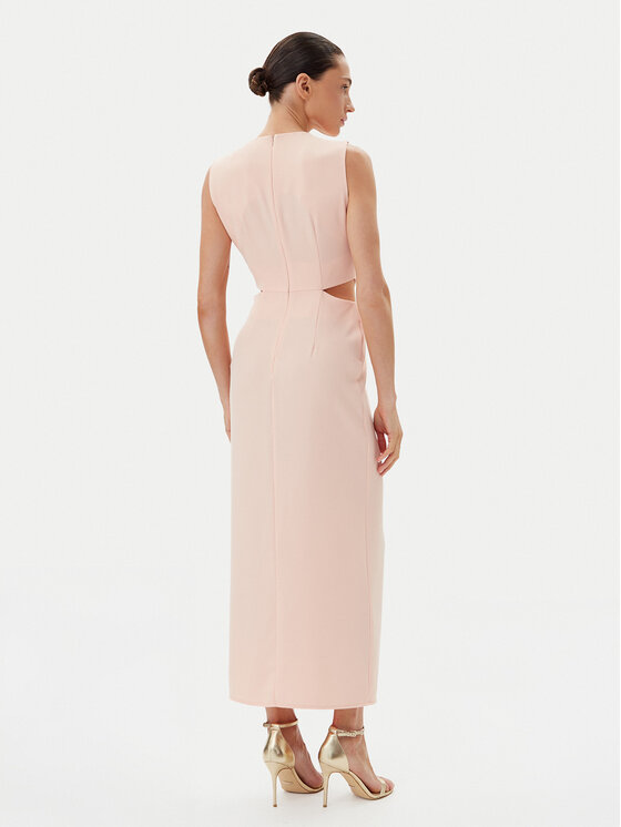 Haveone Haveone Официална рокля AFS-N029 Бежов Regular Fit