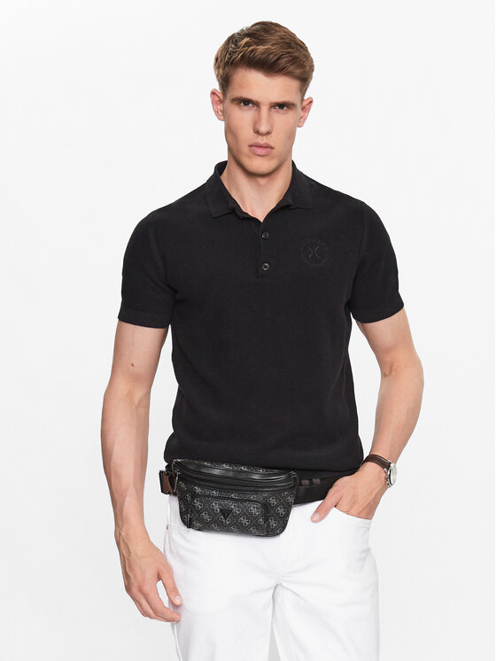 Guess Guess Rankinė ant juosmens Vezzola Smart HMEVZL P3231 Juoda