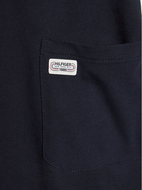 Tommy Hilfiger Tommy Hilfiger Sukienka codzienna KG0KG07816 Granatowy Regular Fit
