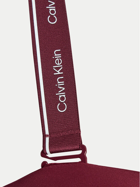 Calvin Klein Swimwear Calvin Klein Swimwear Vrchný diel bikín KW0KW02731 Bordová