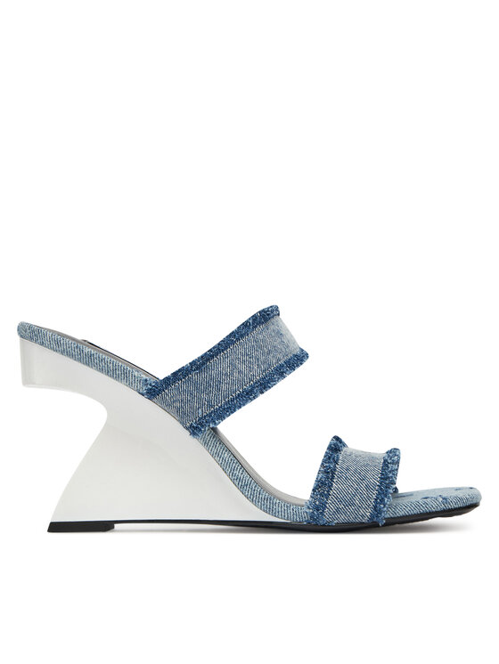 KARL LAGERFELD Šľapky Waverly KL34611D Modrá