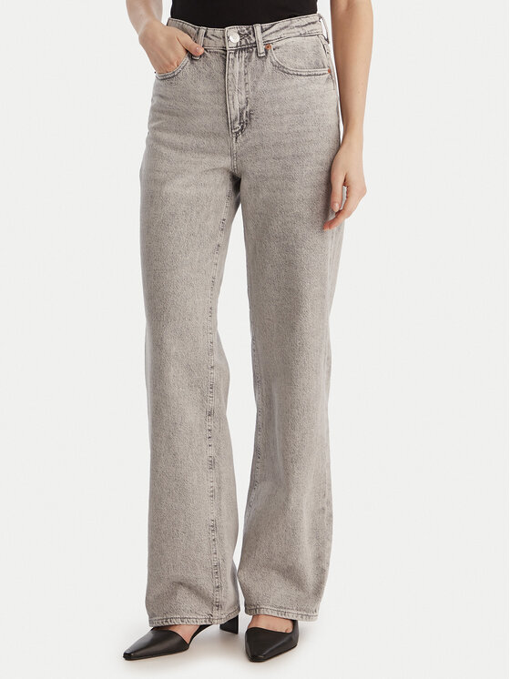 Vero Moda Vero Moda Jeansy Tessa 10345320 Šedá Wide Leg