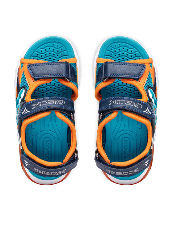 Geox Geox Sandály J Sandal Ciberdron B J65MXD 01454 C4361 S Tmavomodrá