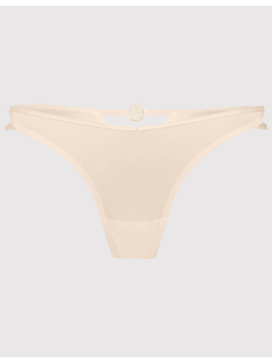 Esotiq Esotiq Stringi Scarlett 39477 Beżowy