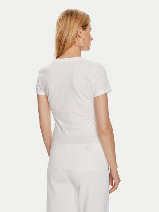 Guess Guess T-krekls W4YI71 J1314 Balts Regular Fit