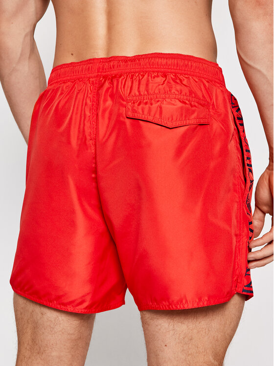 EA7 Emporio Armani EA7 Emporio Armani Ujumisšortsid 902000 1P737 02574 Punane Regular Fit