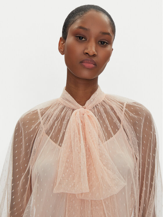 TWINSET TWINSET Bluză 251TP2514 Roz Loose Fit