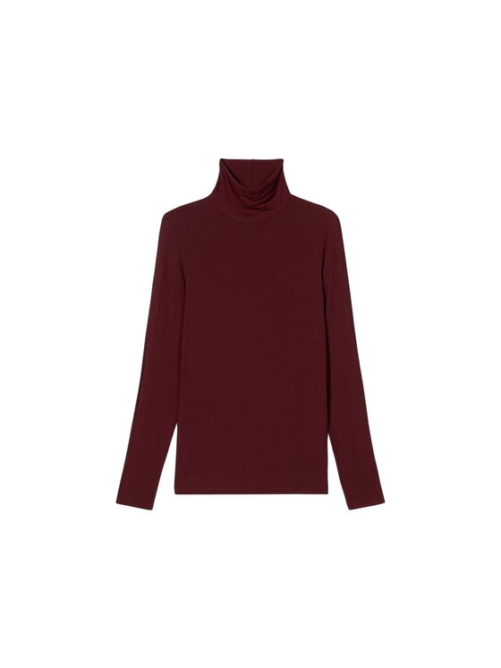 Oltre Oltre T-shirt G050J104294N036 Bordeaux Slim Fit