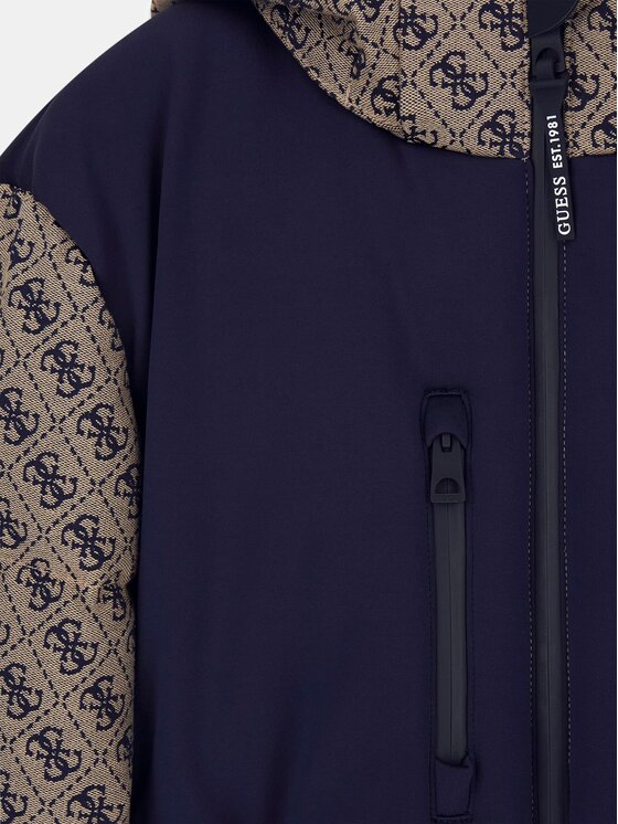 Guess Guess Pārejas jaka 179584 Bēšs Classic Fit