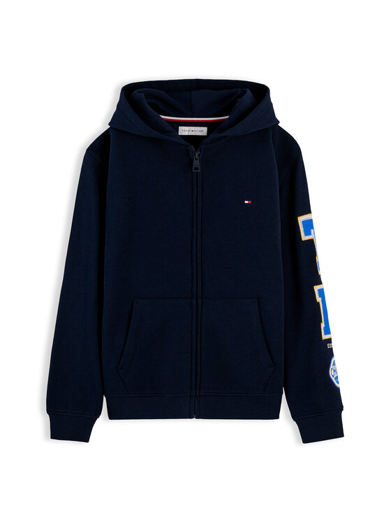 Tommy Hilfiger Tommy Hilfiger Суитшърт Brand Love KB0KB10632 Тъмносин Regular Fit