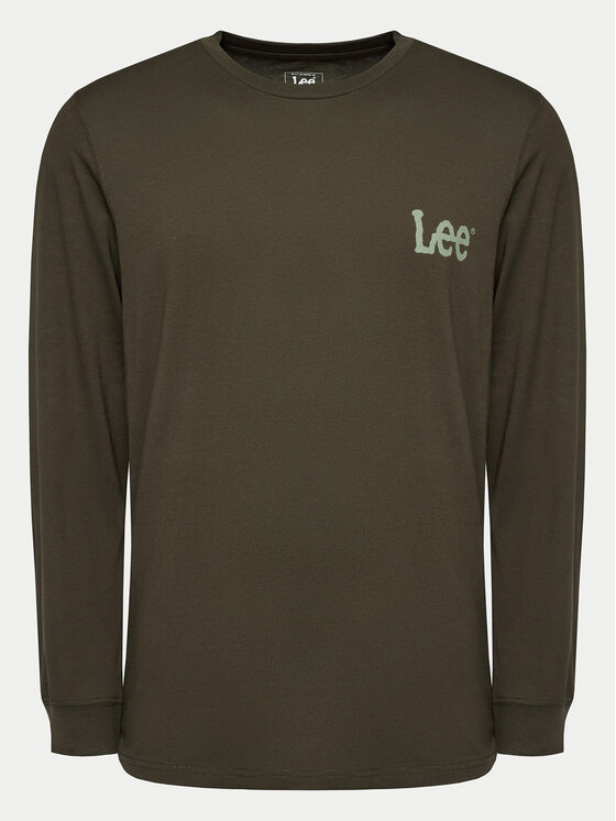 Lee Lee Hosszú ujjú Wobbly 112355592 Zöld Regular Fit