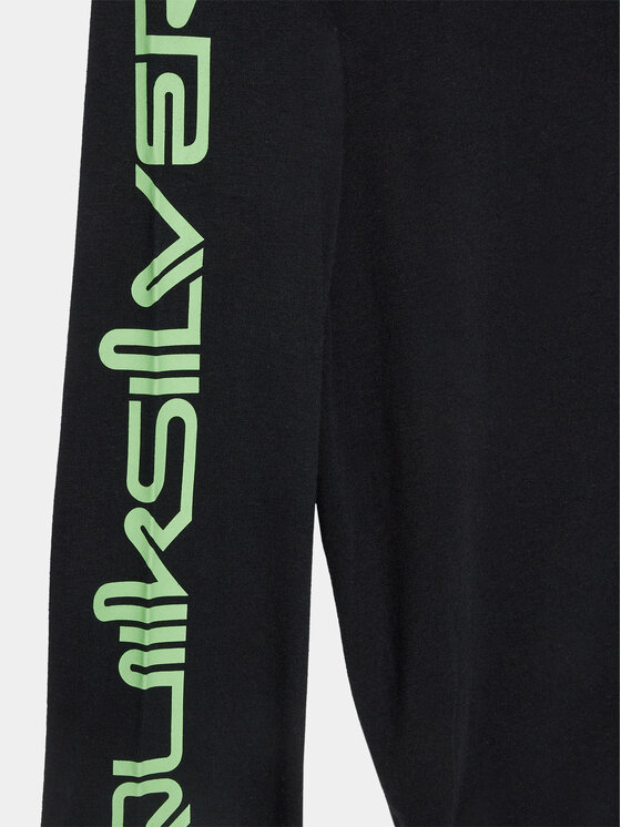 Quiksilver Quiksilver Bluzka Omnilogo Tees EQBZT04665 Czarny Regular Fit