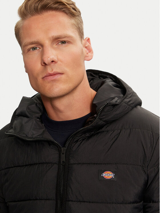 Dickies Dickies Pehelykabát Waldenburg Mid DK0A4Y3XBLK Fekete Regular Fit