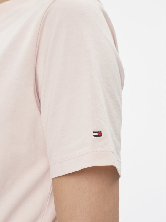 Tommy Hilfiger Tommy Hilfiger Kasdieninė suknelė 1985 WW0WW40734 Rožinė Regular Fit