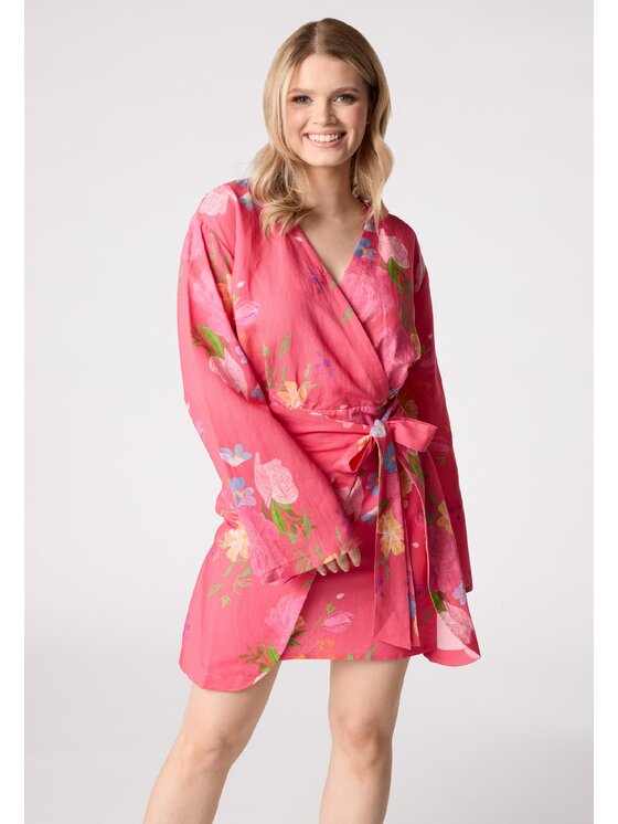 LAURELLA LAURELLA Každodenné šaty Laurella 4UL137511 Ružová Regular Fit
