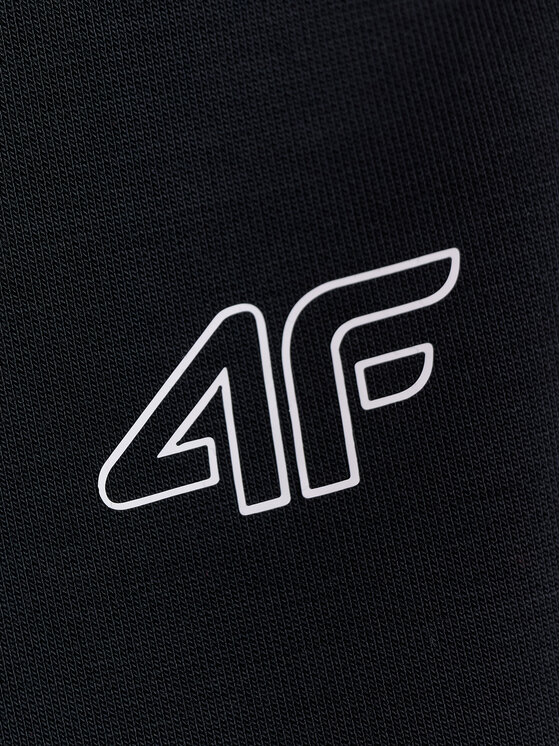 4F 4F Spodnie dresowe COURT SOCIETY Czarny Slim Fit