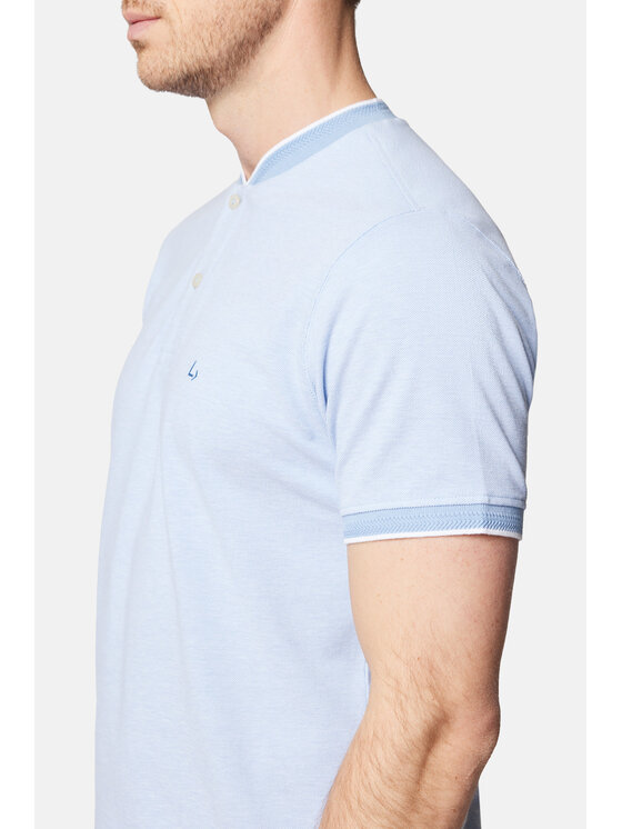 Lancerto Lancerto Polo Duke PO073124000002 Niebieski Regular Fit
