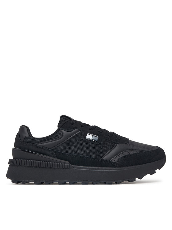 Tommy Jeans Tommy Jeans Tenisice Tommy Jeans Mix Runner EM0EM01775 Crna